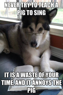 Condescending Literary Pun Dog