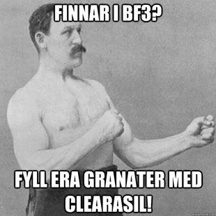 overly manly man