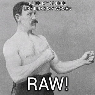 overly manly man