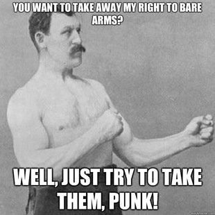 overly manly man