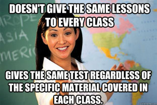 Unhelpful High School Teacher