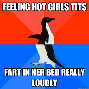 Socially Awesome Awkward Penguin
