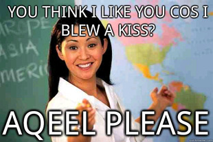 Unhelpful High School Teacher
