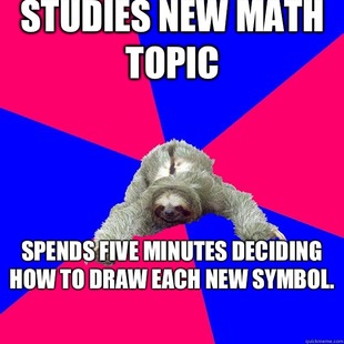 Math Major Sloth