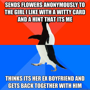 Socially Awesome Awkward Penguin