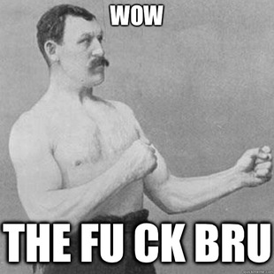 overly manly man