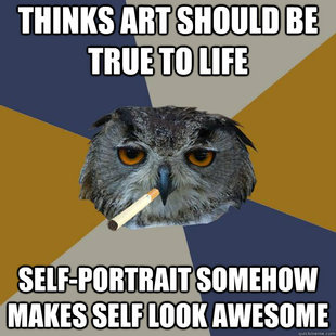 Art Student Owl