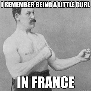 overly manly man