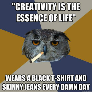 Art Student Owl