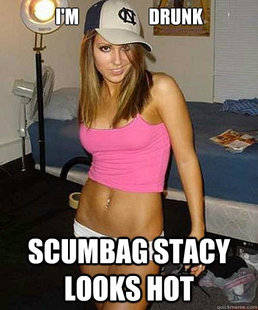 Scumbag girl
