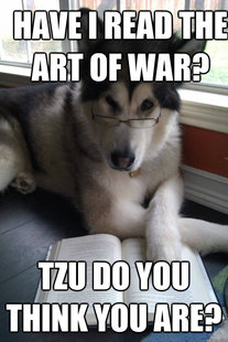 Condescending Literary Pun Dog