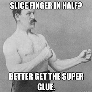 overly manly man
