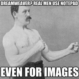 overly manly man