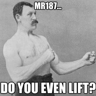 overly manly man