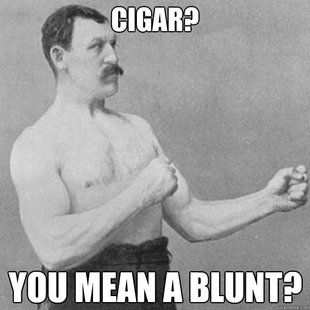 overly manly man