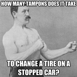 overly manly man