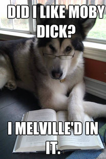 Condescending Literary Pun Dog