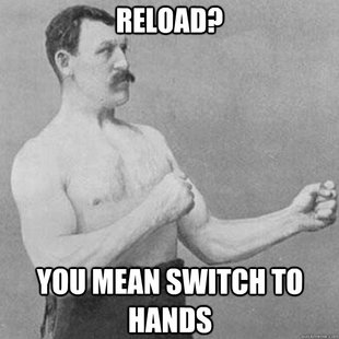 overly manly man