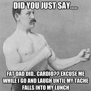 overly manly man