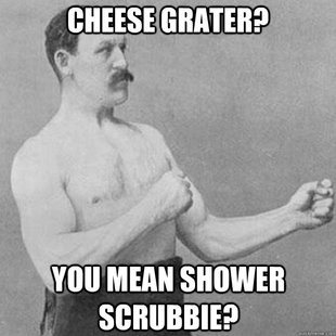 overly manly man