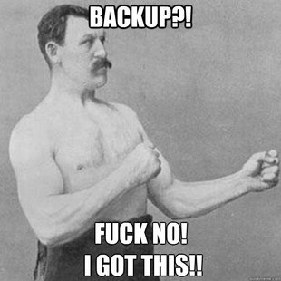 overly manly man