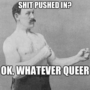 overly manly man