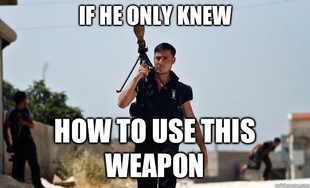 Ridiculously Photogenic Syrian Soldier