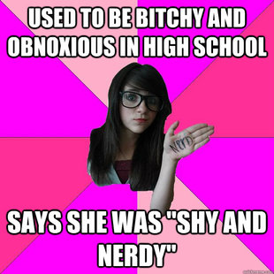 Idiot Nerd Girl