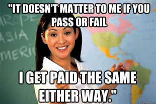 Unhelpful High School Teacher