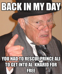 back in my day