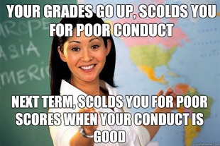 Unhelpful High School Teacher