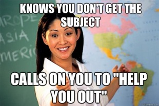 Unhelpful High School Teacher