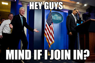 Inappropriate Timing Bill Clinton