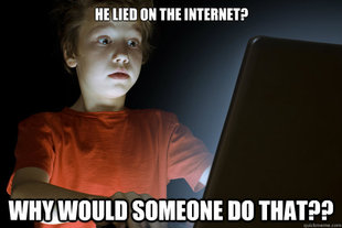 scared first day on the internet kid