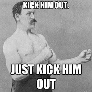 overly manly man