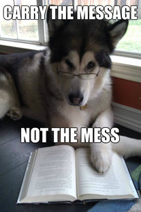 Condescending Literary Pun Dog