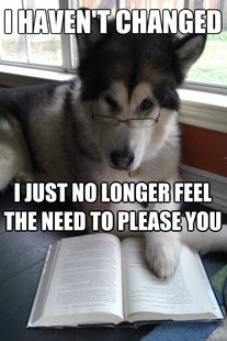 Condescending Literary Pun Dog
