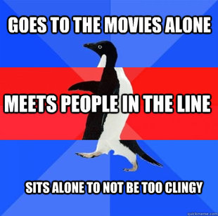 Socially Awkward Awesome Awkward Penguin