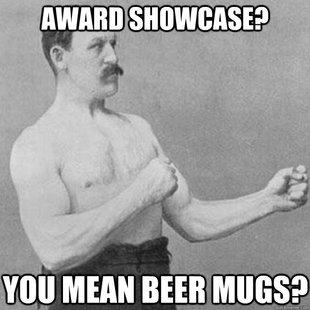 overly manly man