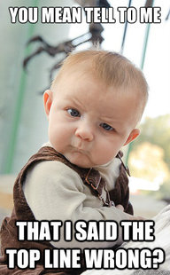 skeptical baby