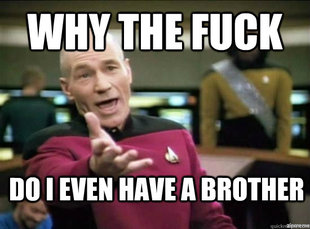 why the fuck picard
