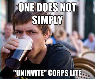 Lazy College Senior