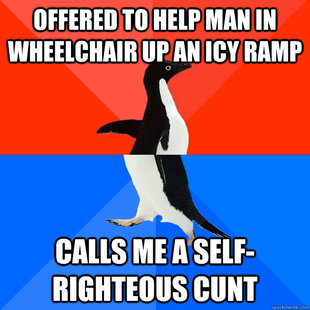 Socially Awesome Awkward Penguin