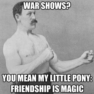 overly manly man