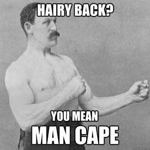 overly manly man