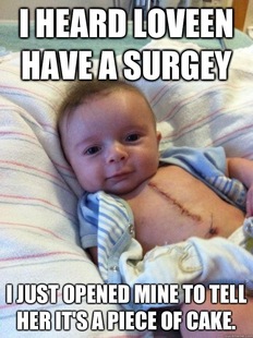 Ridiculously Goodlooking Surgery Baby