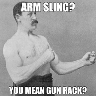 overly manly man