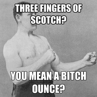overly manly man