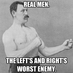 overly manly man