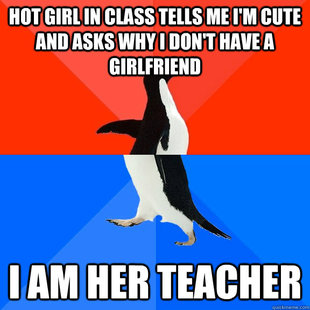 Socially Awesome Awkward Penguin